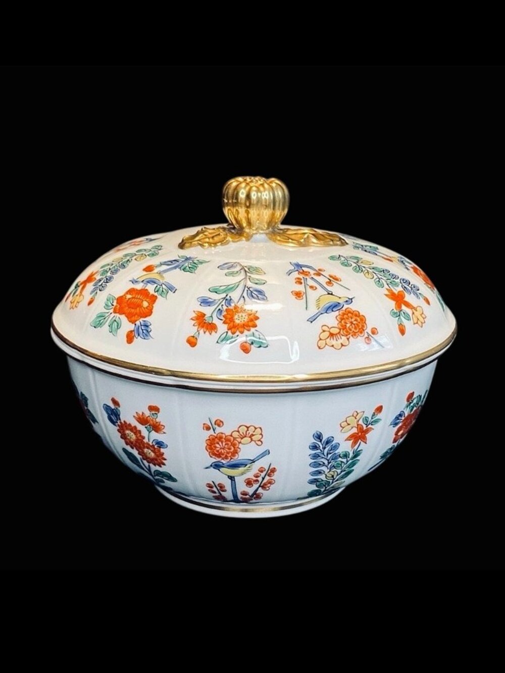 Vintage Arita Porcelain Candy Box
